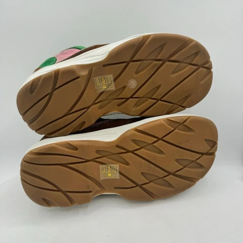 NEW Jeffrey Campbell Limit Platform Women Sneakers SZ 8 CLR Pink/Green MSRP $181